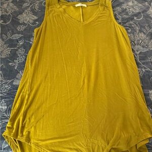 Zenana Outfitters Mustard Tank Top